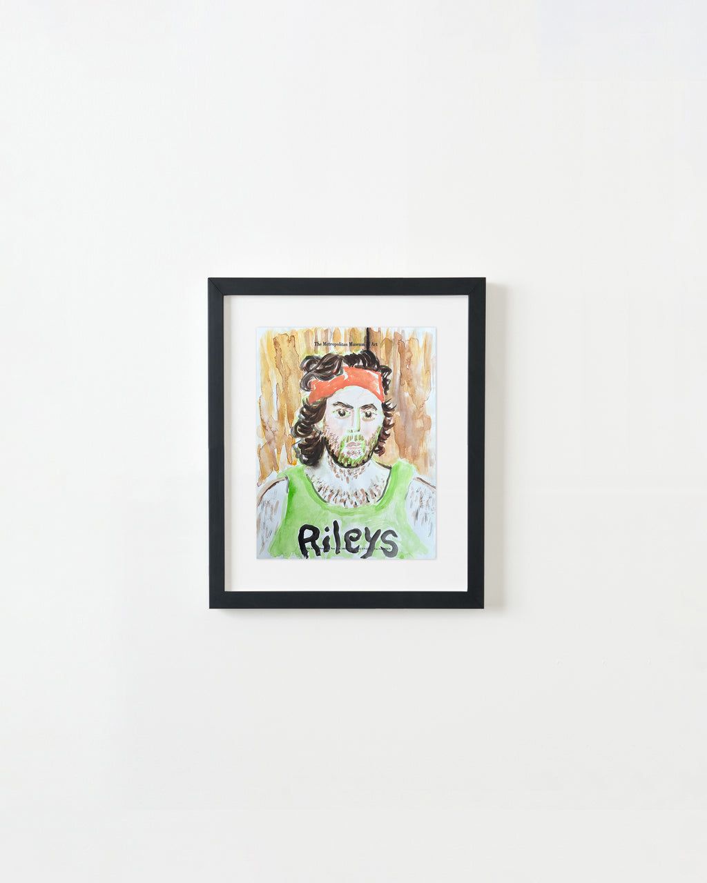 Painting by David Rhoads titled "Rileys" - 3.