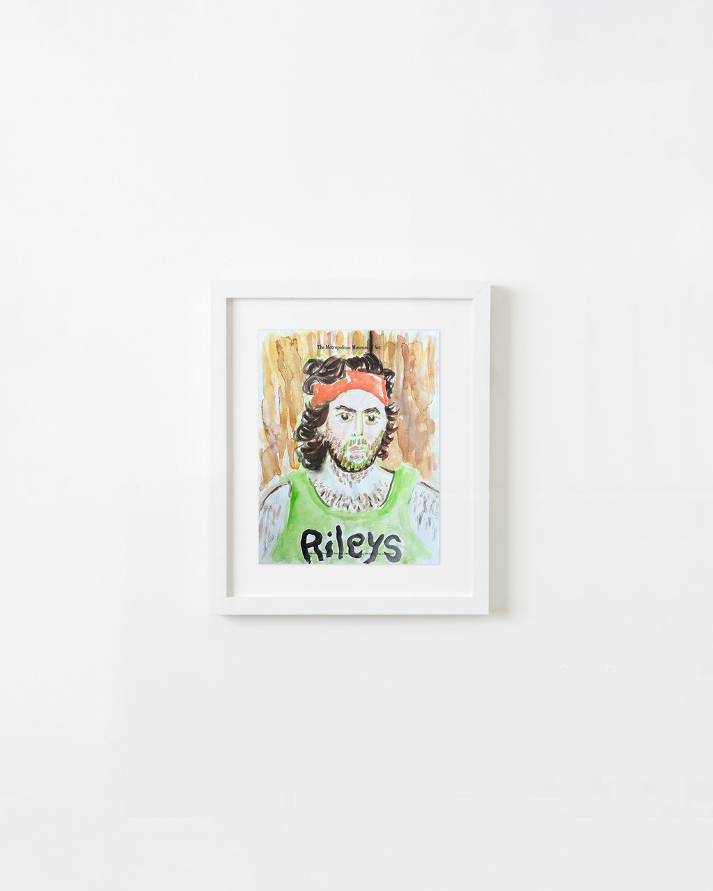 Painting by David Rhoads titled "Rileys" - 4.