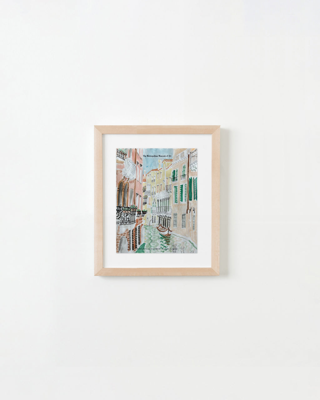 Painting by David Rhoads titled "Venice" - 1.