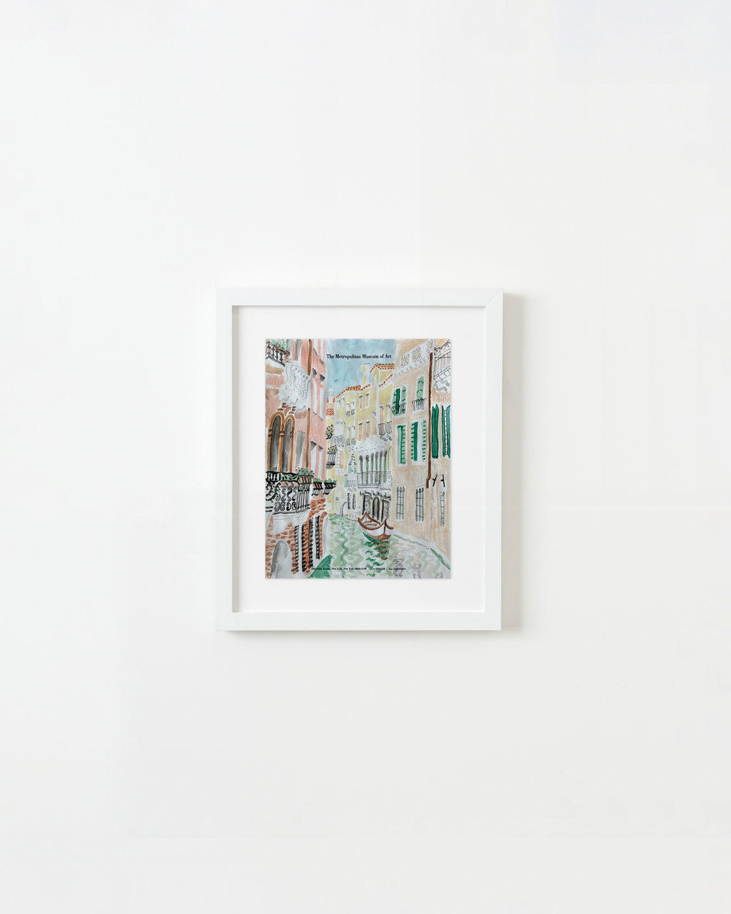Painting by David Rhoads titled "Venice" - 3.