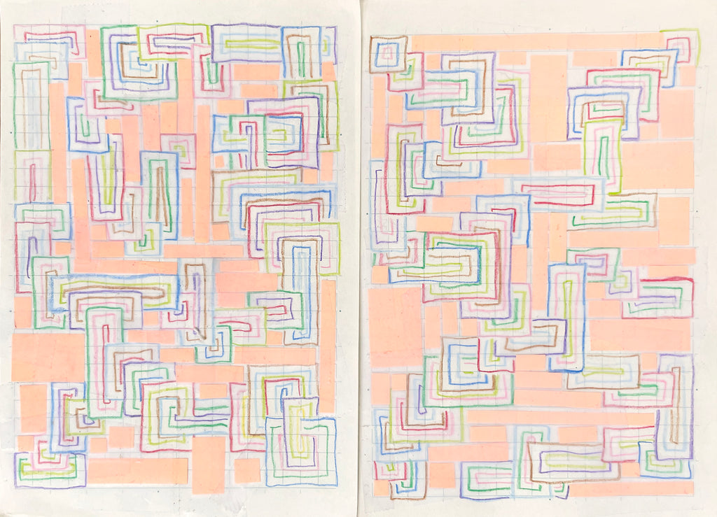 Drawing by Devon Reina titled "All Keyed Up (Sketchbook Series)" - 2.