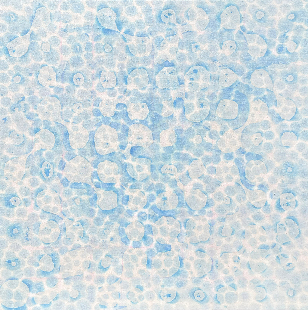 Painting by Devon Reina titled "Breathless and Relaxed" - 2.