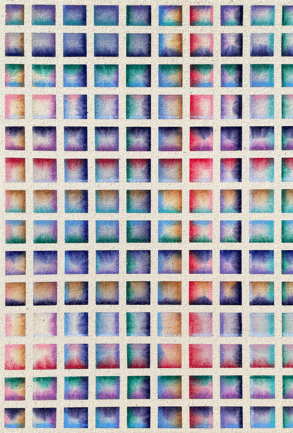 Painting by Devon Reina titled "Days of Our Lives" - 3.