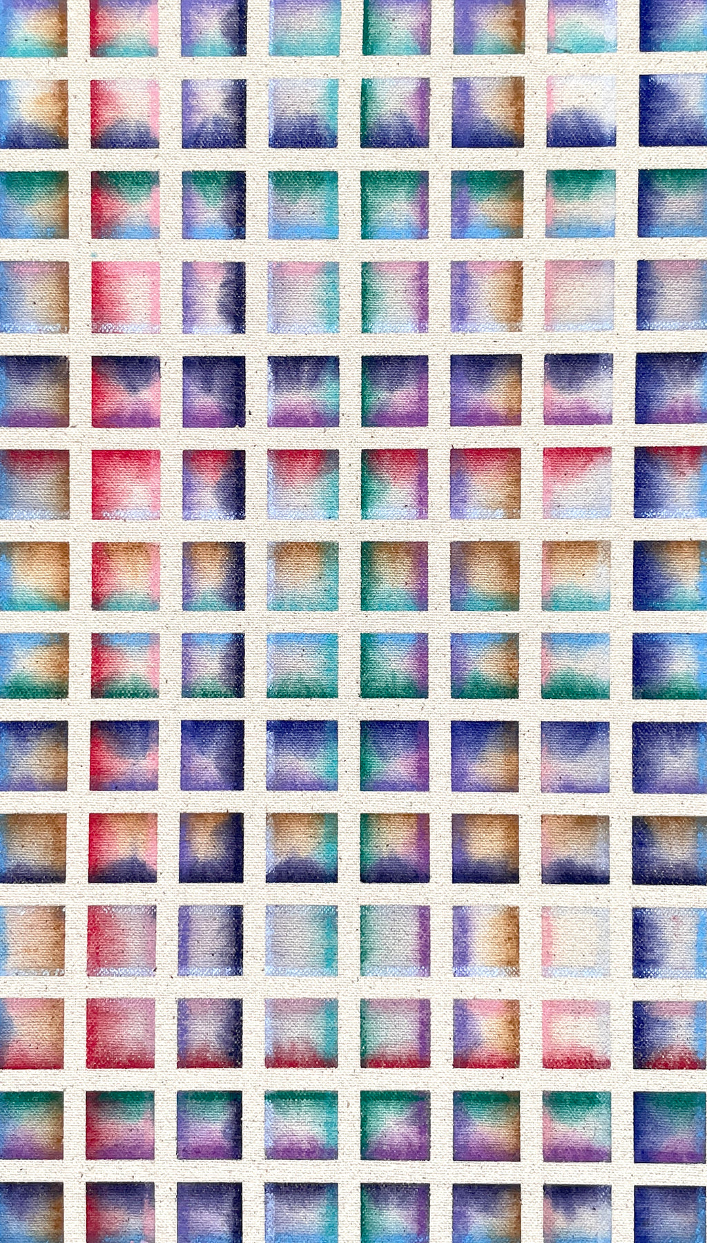 Painting by Devon Reina titled "Days of Our Lives" - 5.