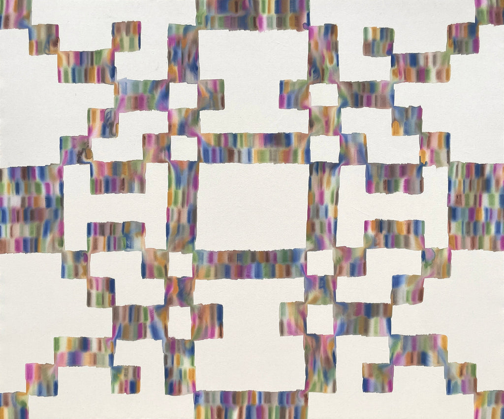 Painting by Devon Reina titled "Desolation Departs" - 2.