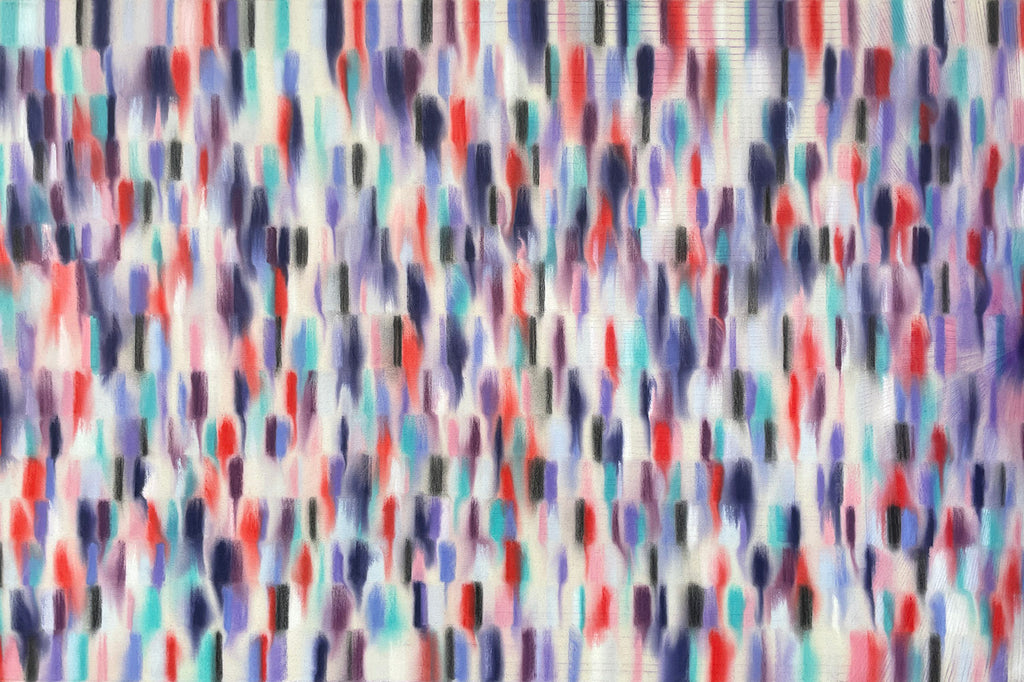 Painting by Devon Reina titled "Equipoise" - 2.