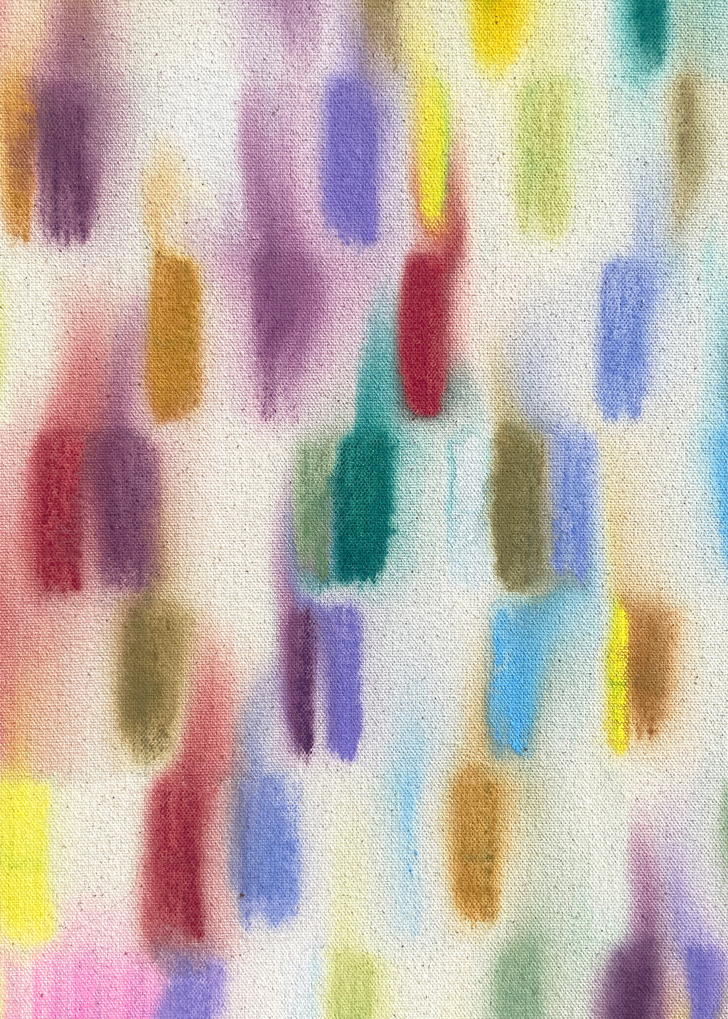 Painting by Devon Reina titled "Horse Feathers" - 3.