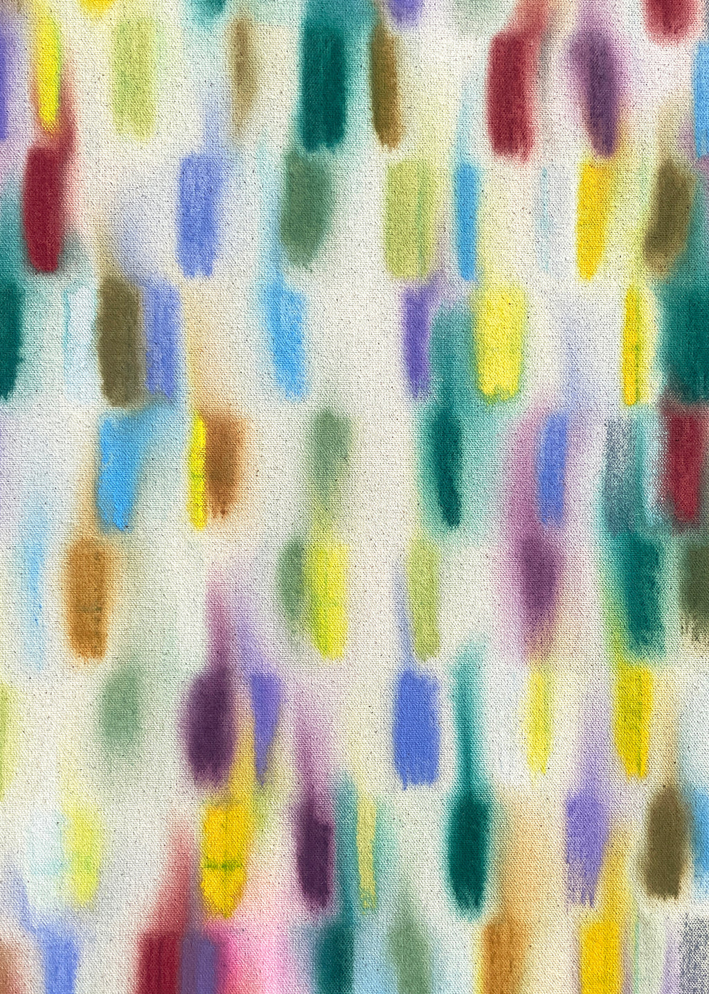 Painting by Devon Reina titled "Horse Feathers" - 4.