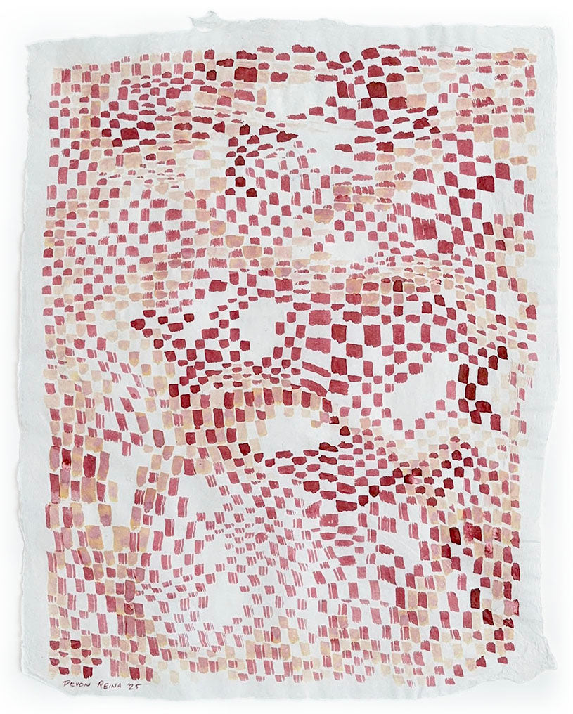 Painting by Devon Reina titled "Murmuration" - 2.