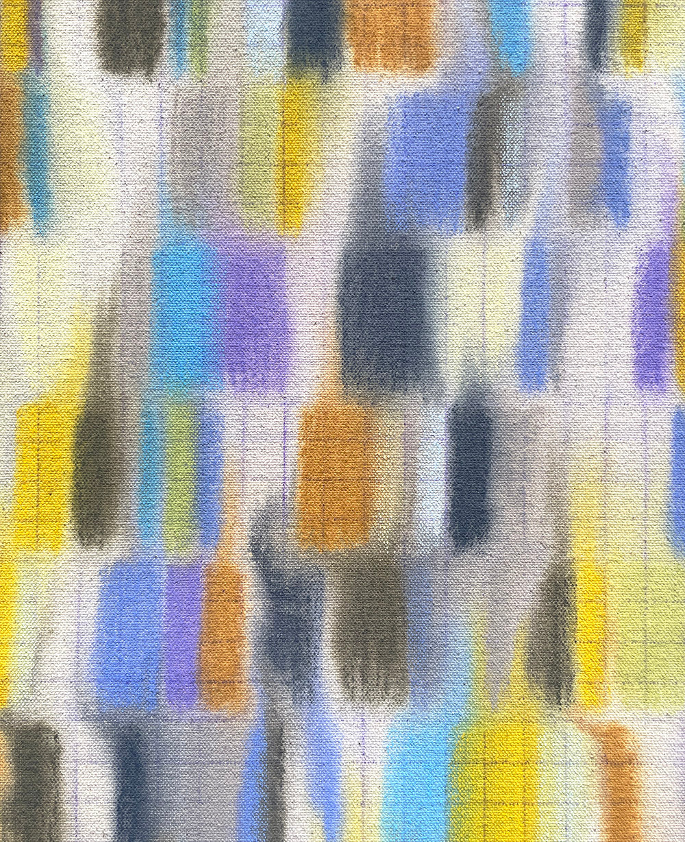 Painting by Devon Reina titled "Pollen" - 3.