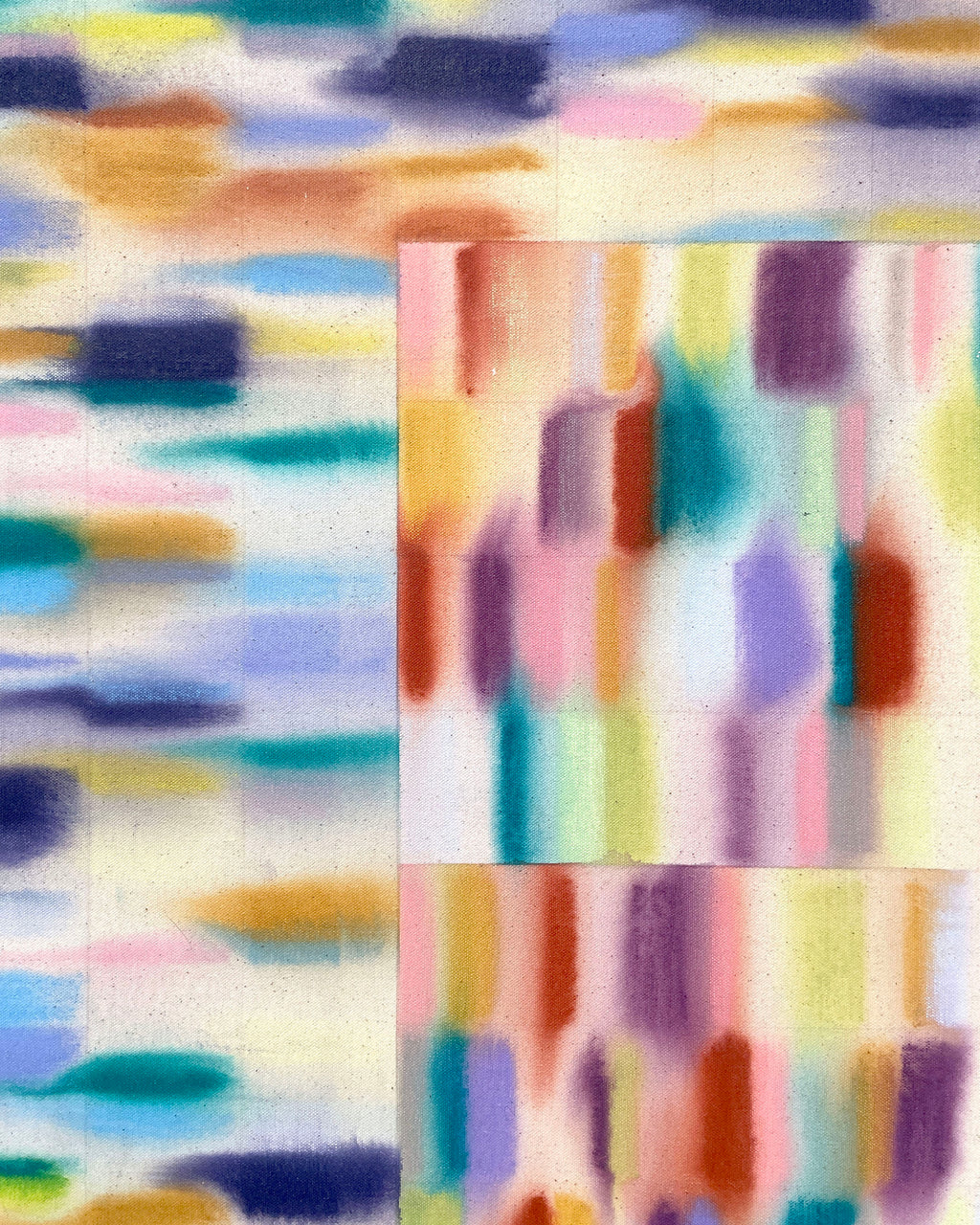 Painting by Devon Reina titled "Prairie Box" - 3.