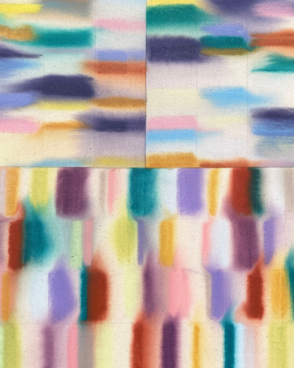 Painting by Devon Reina titled "Prairie Box" - 4.