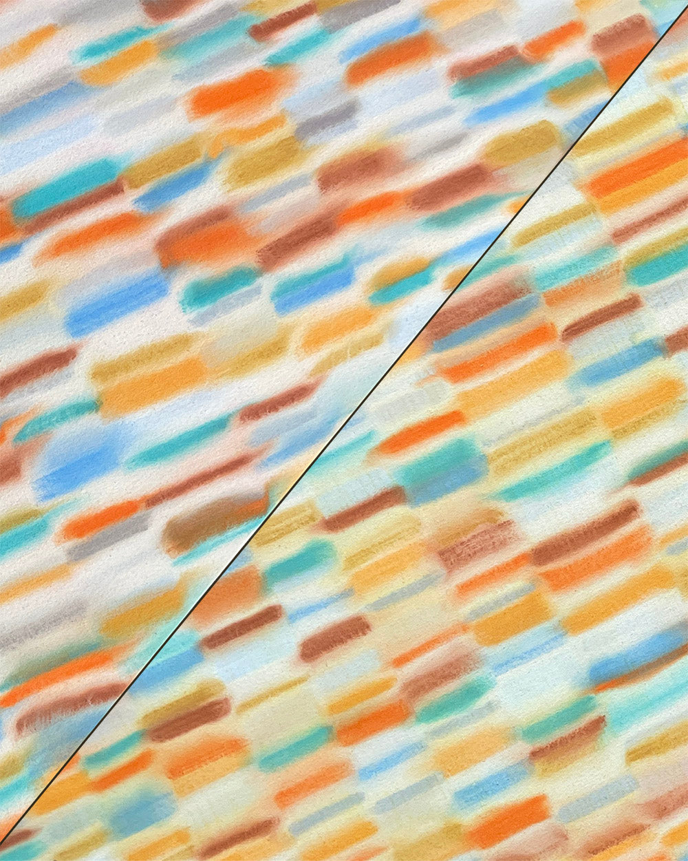 Painting by Devon Reina titled "Sheer" - 3.