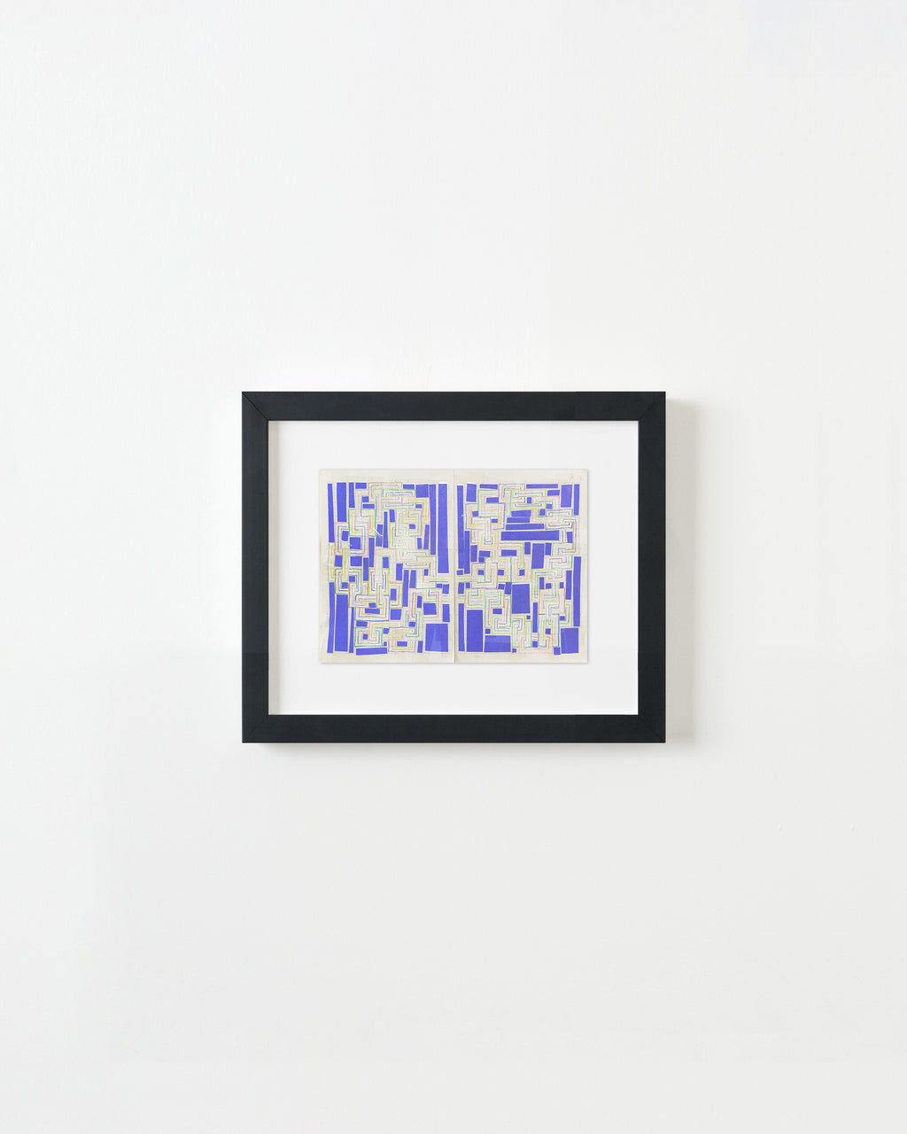 Drawing by Devon Reina titled "Smoke Rings in the Velvet Room (Sketchbook Series)" - 4.