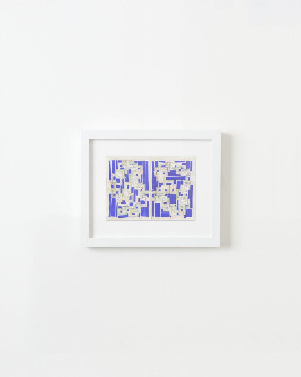 Drawing by Devon Reina titled "Smoke Rings in the Velvet Room (Sketchbook Series)" - 3.