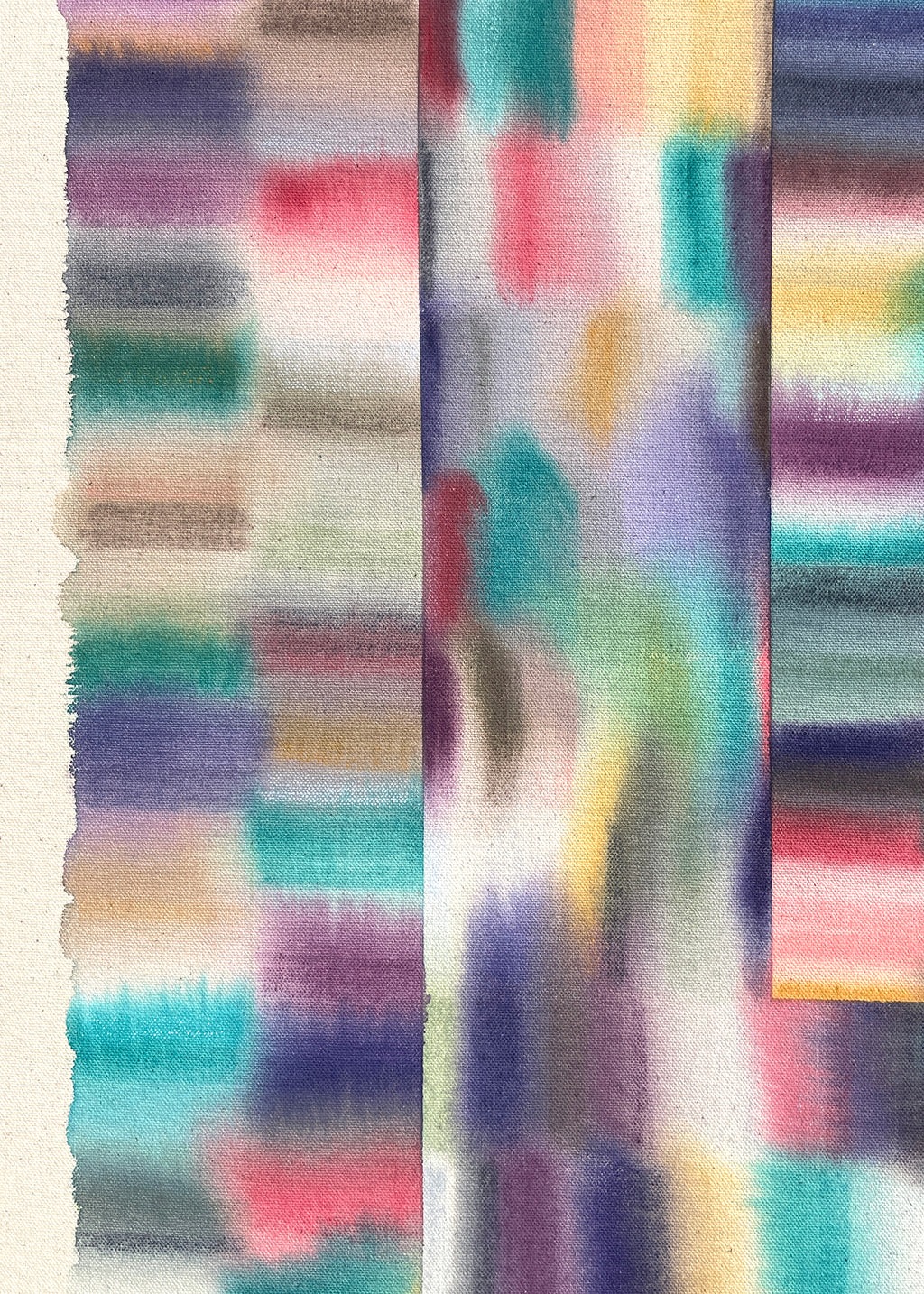 Painting by Devon Reina titled "Stir" - 4.