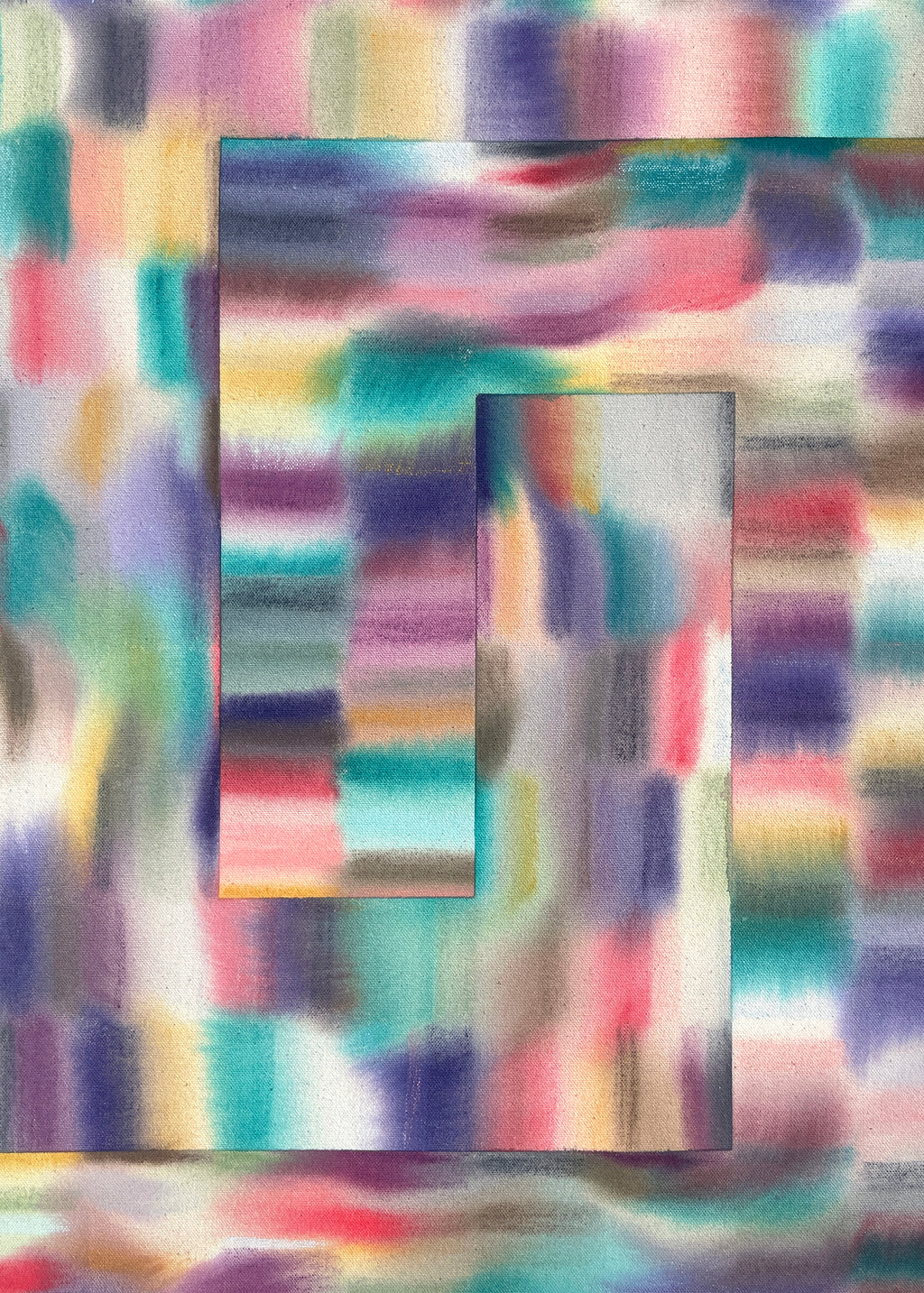 Painting by Devon Reina titled "Stir" - 5.