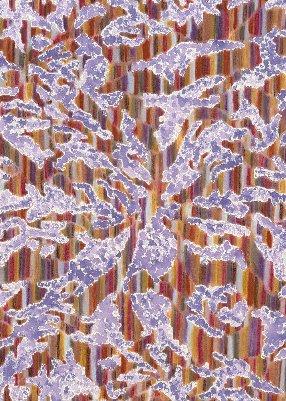 Painting by Devon Reina titled "THE AUGURS MELODY" - 3.
