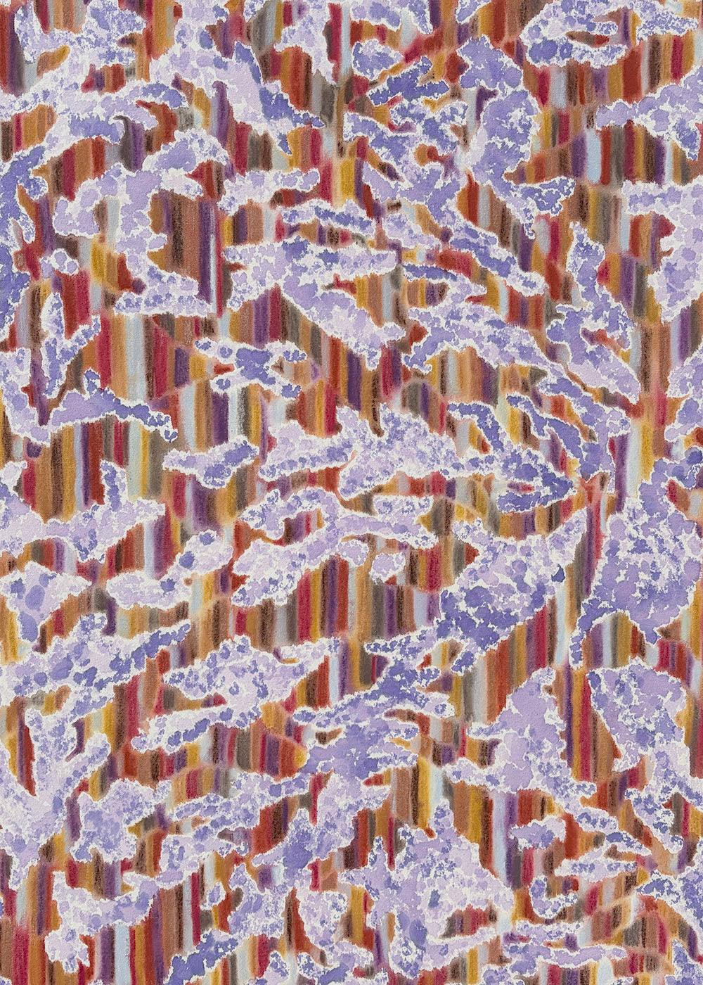 Painting by Devon Reina titled "THE AUGURS MELODY" - 4.