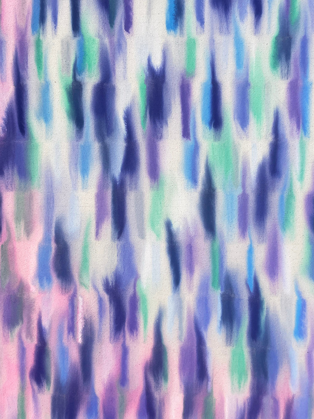 Painting by Devon Reina titled "Touch in the Presence of a Ghost" - 3.