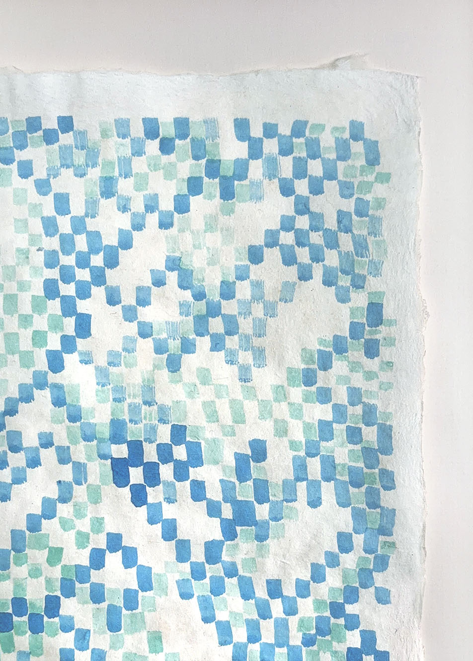 Painting by Devon Reina titled "Water Basket" - 5.