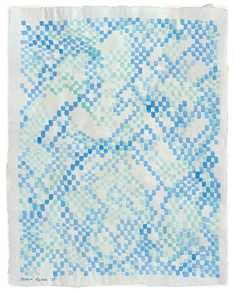 Painting by Devon Reina titled "Water Basket" - 2.