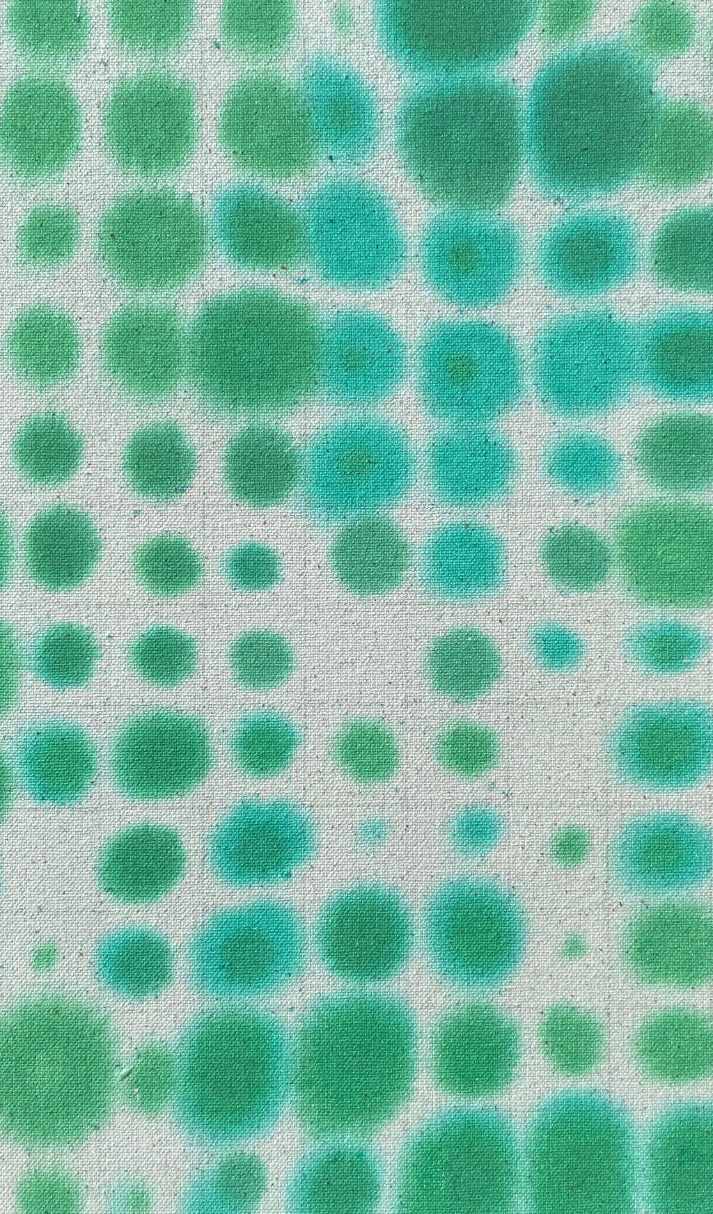 Painting by Devon Reina titled "Yesterday and Tomorrow Make Today" - 4.