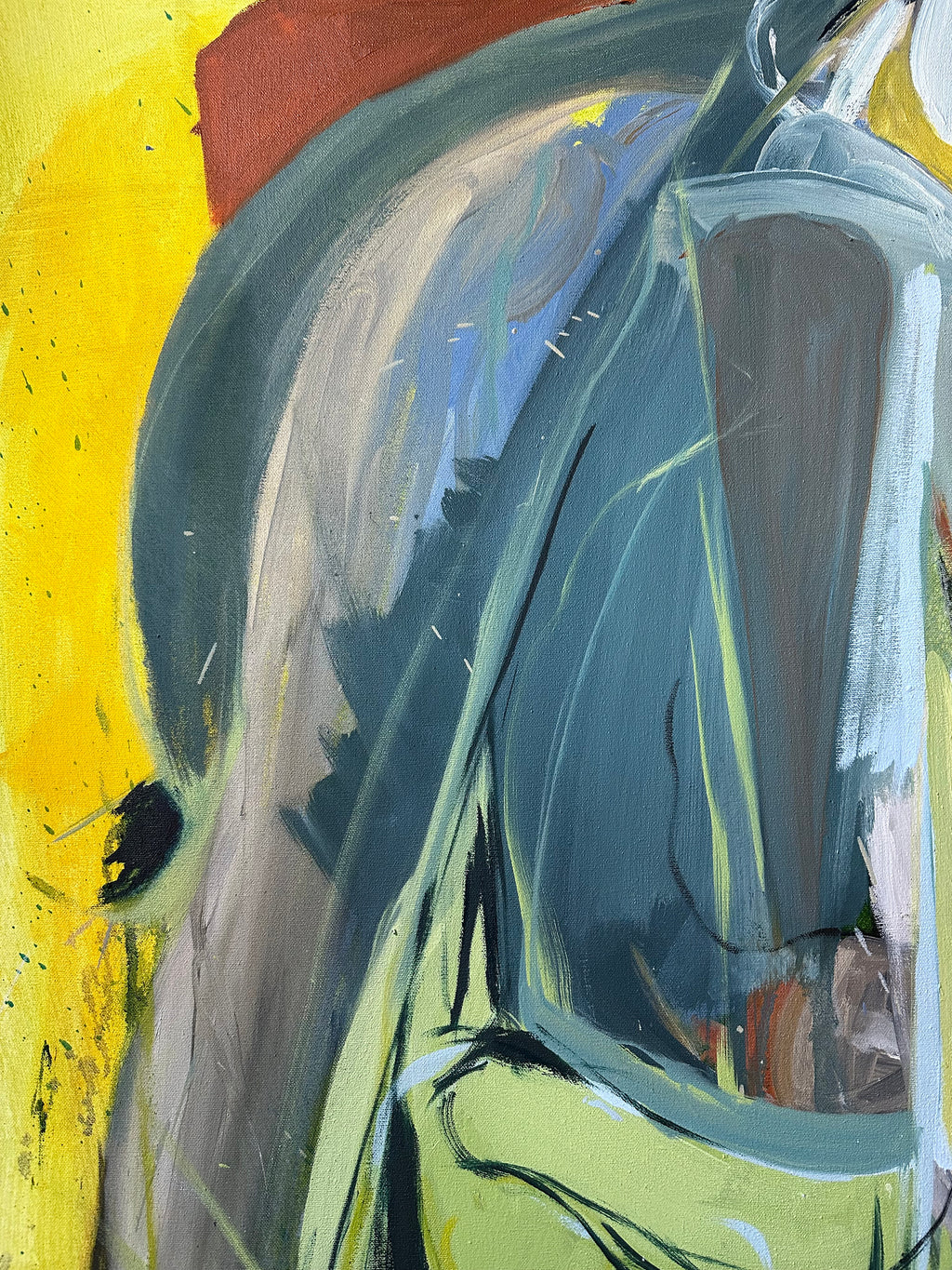 Painting by Diana Delgado titled "For Us" - 5.