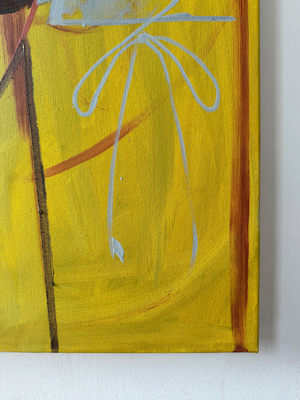 Painting by Diana Delgado titled "The Squirrel" - 5.