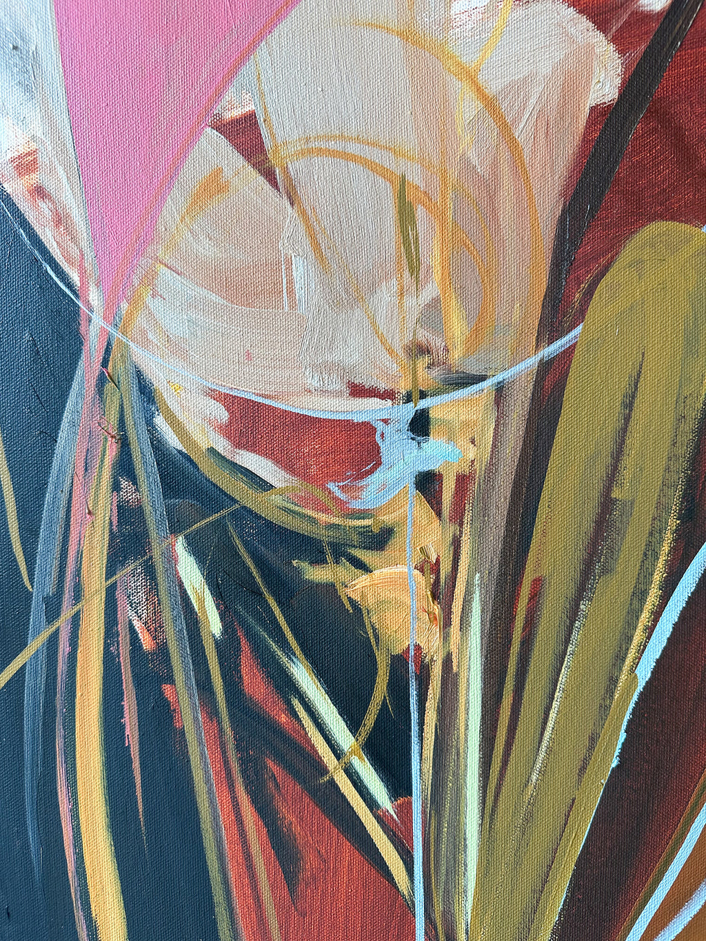 Painting by Diana Delgado titled "The Squirrel" - 6.