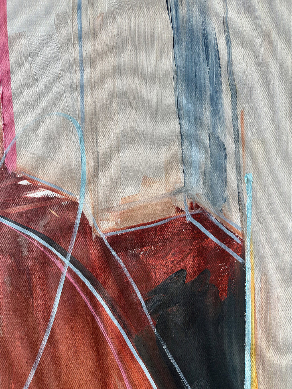 Painting by Diana Delgado titled "The Squirrel" - 7.