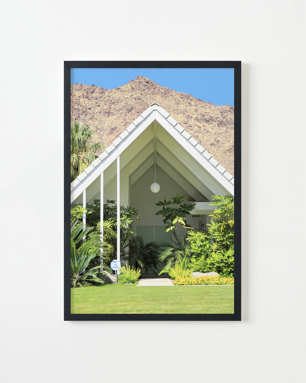 Photography by Dolly Faibyshev titled "A-Frame House" - 3.