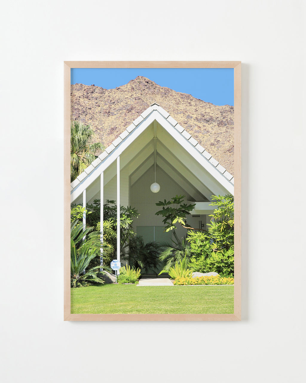 Photography by Dolly Faibyshev titled "A-Frame House" - 4.