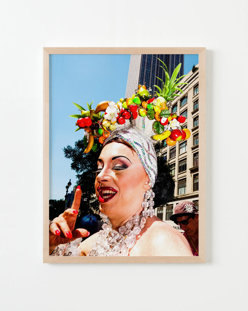 Photography by Dolly Faibyshev titled "Carmen at the Pride Parade" - 4.