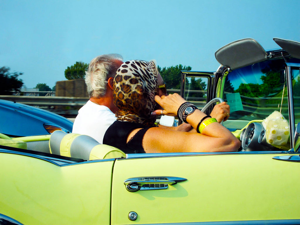 Photography by Dolly Faibyshev titled "Kitty's Back in Town" - 2.