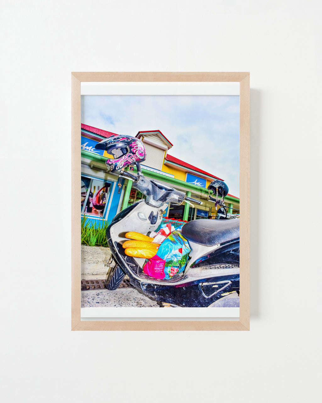 Photography by Dolly Faibyshev titled "La Superette" - 4.