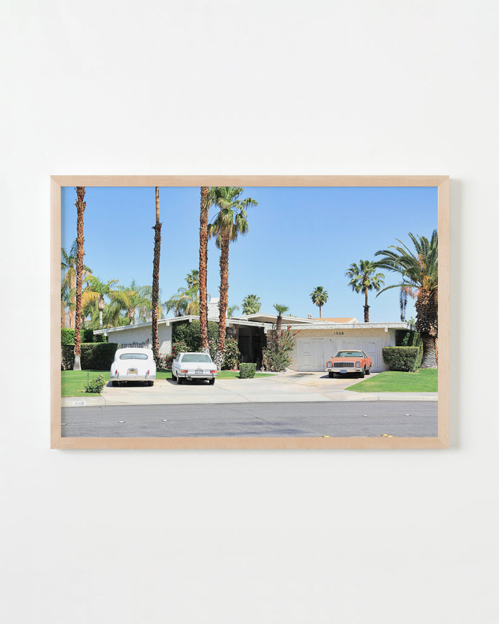 Photography by Dolly Faibyshev titled "Mid-Century House #3" - 4.