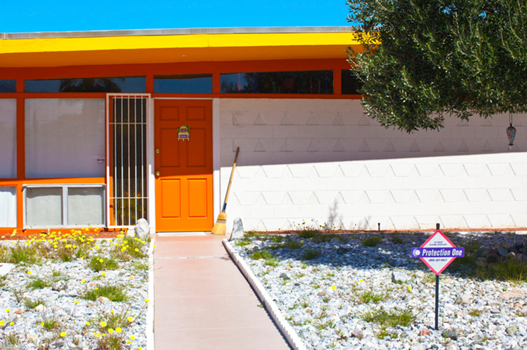 Photography by Dolly Faibyshev titled "Orange Door" - 2.