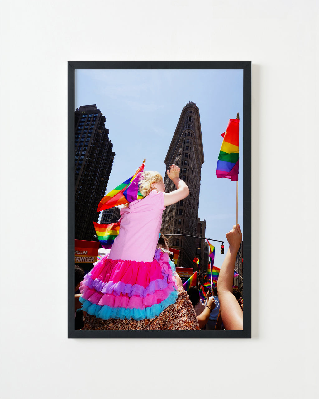 Photography by Dolly Faibyshev titled "Pride Parade, Flatiron" - 3.