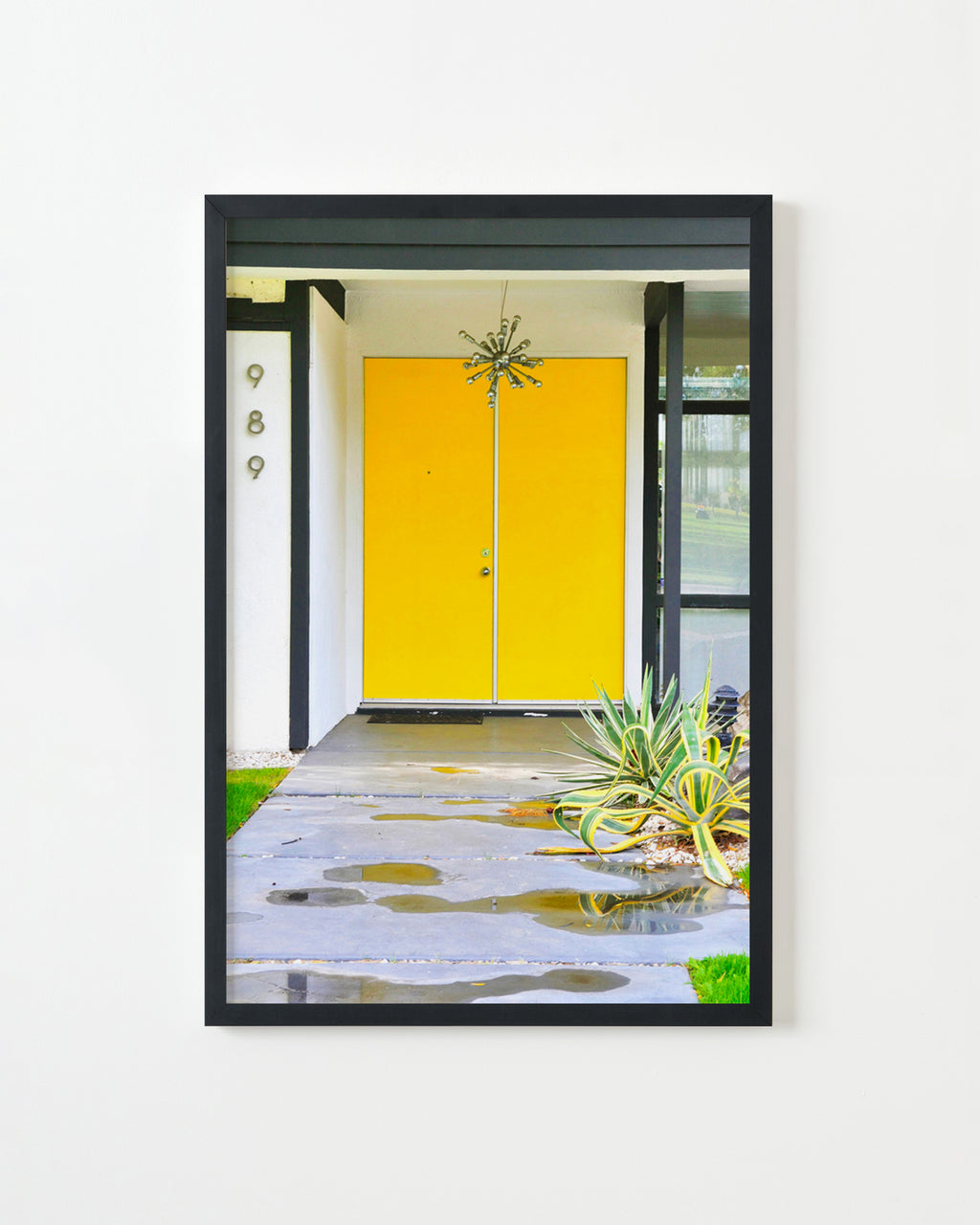 Photography by Dolly Faibyshev titled "Yellow Doors with Sputnik" - 3.