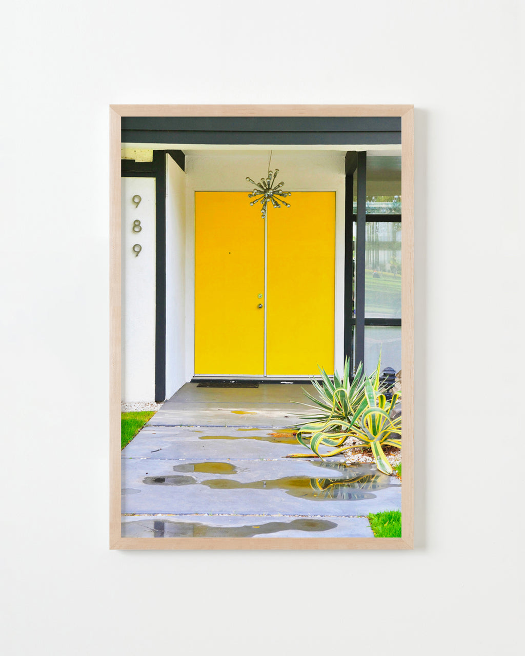 Photography by Dolly Faibyshev titled "Yellow Doors with Sputnik" - 4.
