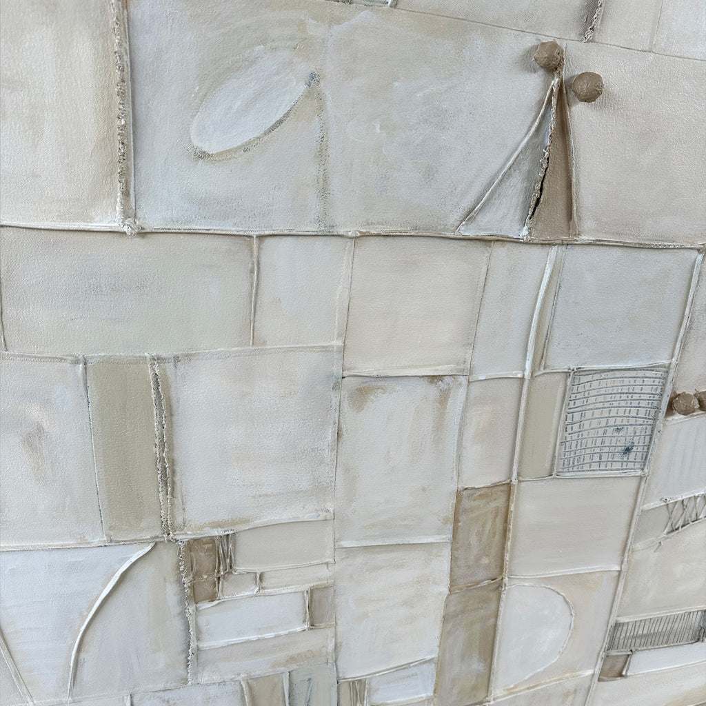 Painting by Nicole Anastas titled "Echoes" - 5.