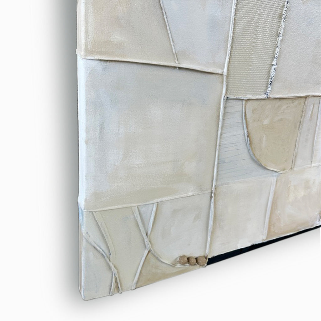 Painting by Nicole Anastas titled "Echoes" - 6.