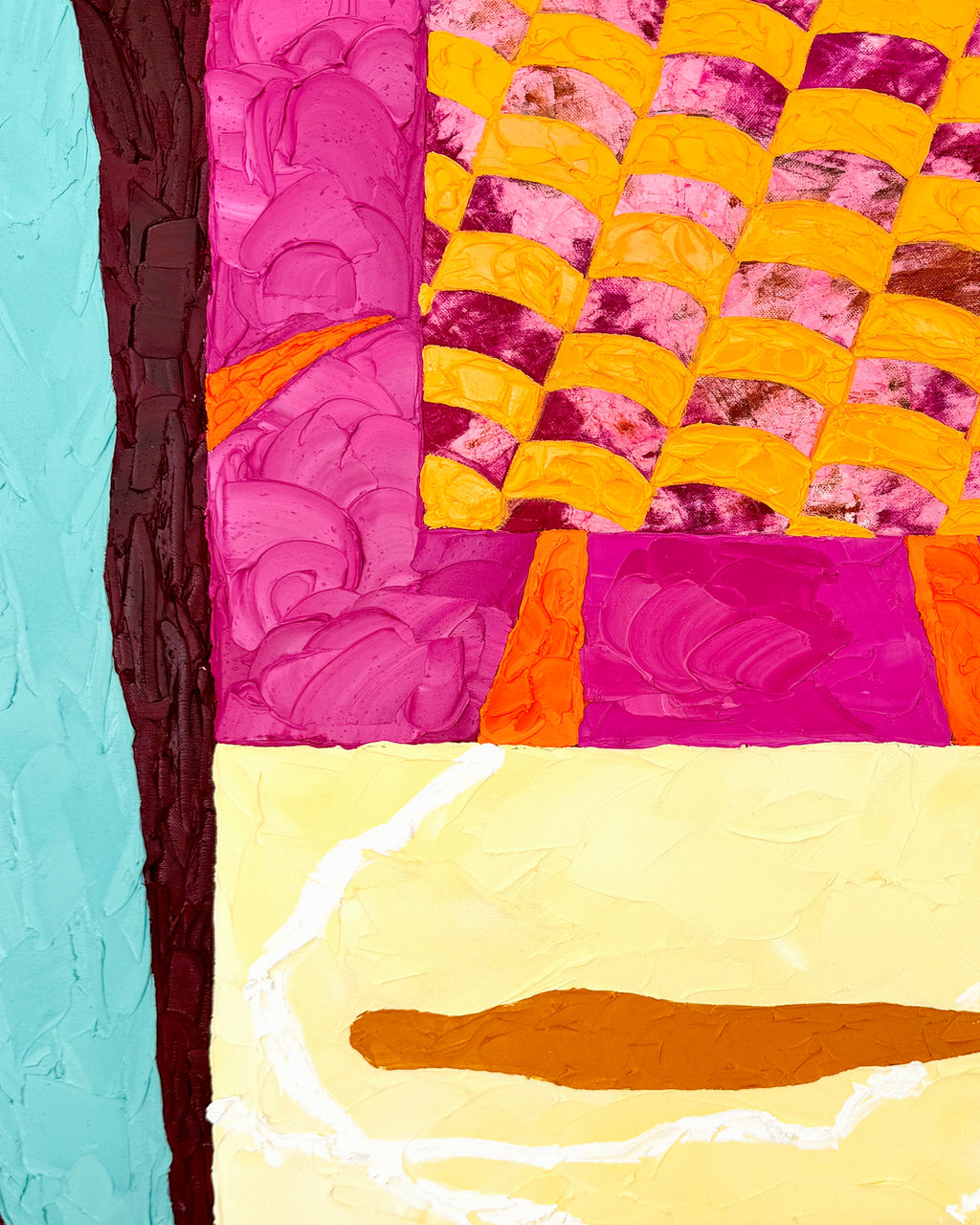 Painting by Alex Proba titled "Echoes of Bloom" - 4.