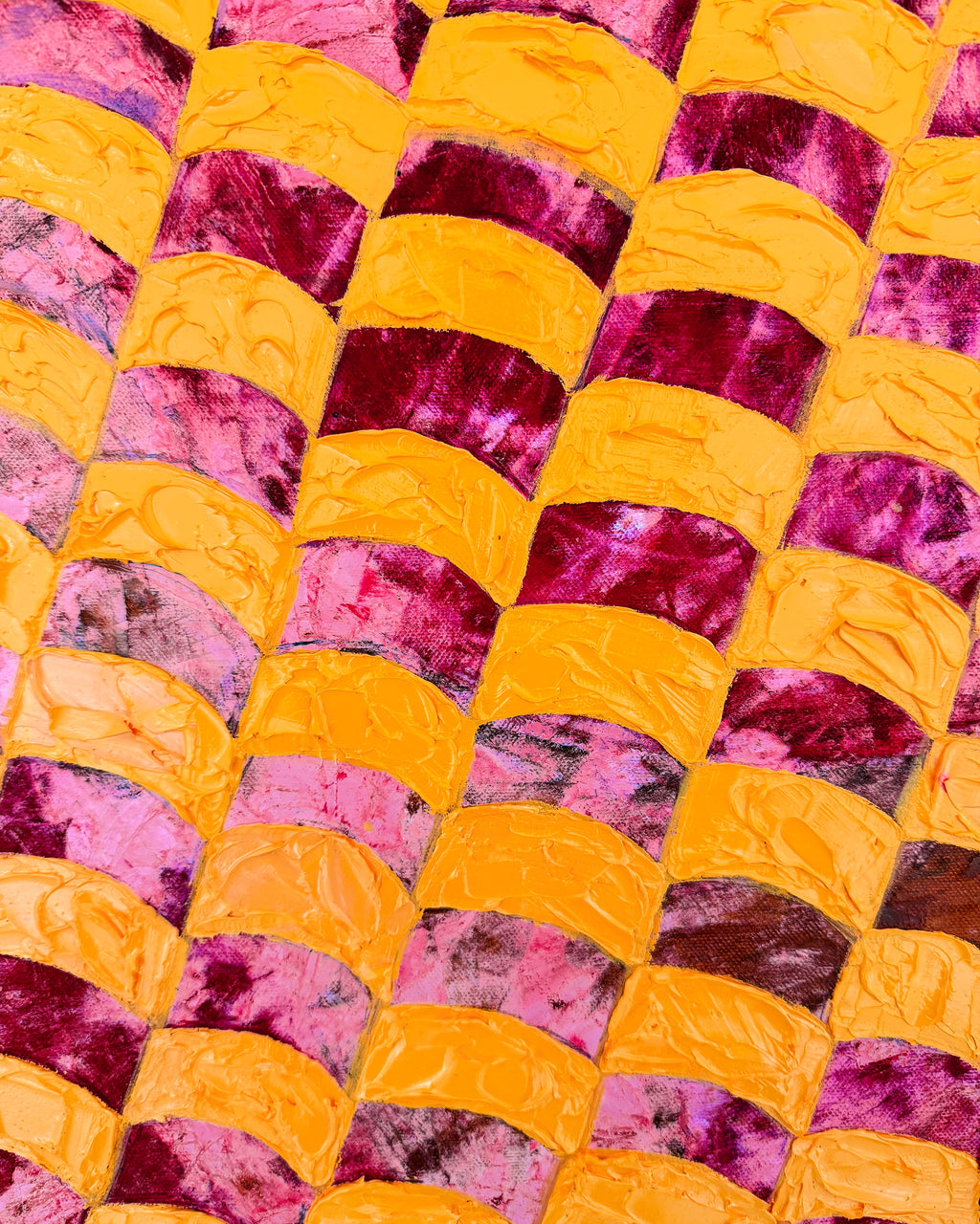 Painting by Alex Proba titled "Echoes of Bloom" - 3.