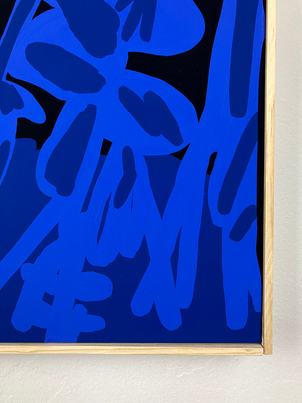 Painting by Eddie Perrote titled "A Forest" - 3.