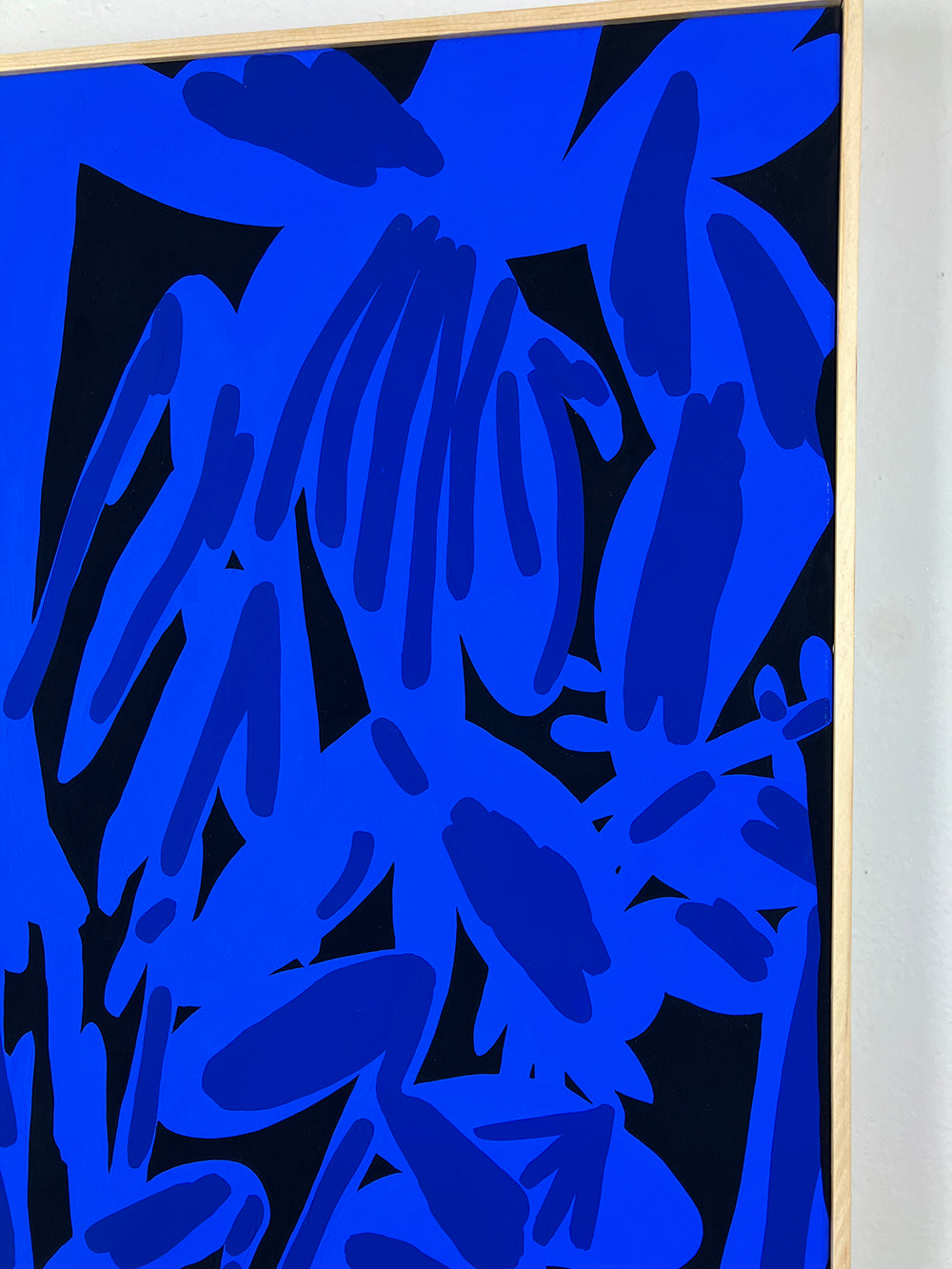 Painting by Eddie Perrote titled "A Forest" - 4.