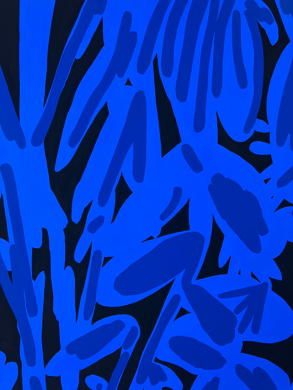 Painting by Eddie Perrote titled "A Forest" - 5.