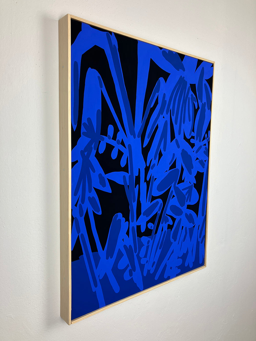 Painting by Eddie Perrote titled "A Forest" - 7.