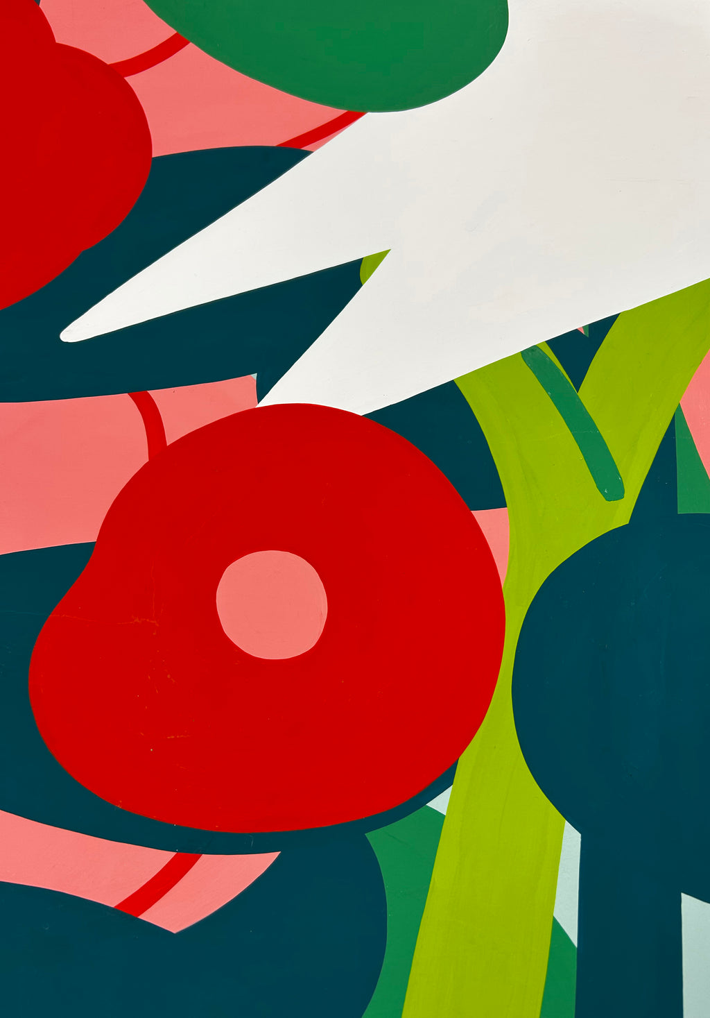 Painting by Eddie Perrote titled "Amidst" - 7.